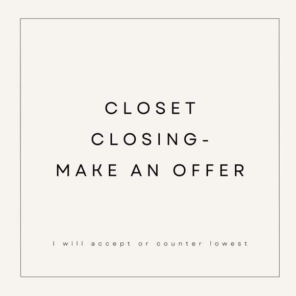I’m shutting down my closet-make an offer - Picture 1 of 1